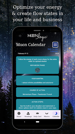 Moonlogic Moon Calendar & Deck Screen 2