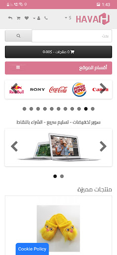 HAVA Screen 2
