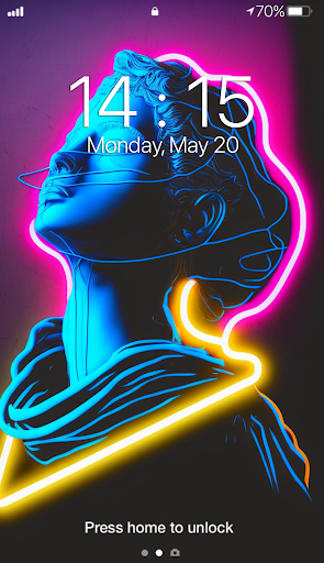 Neon Wallpaper Screen 2