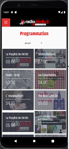 Radiodeclic Terres de lorraine Screen 2