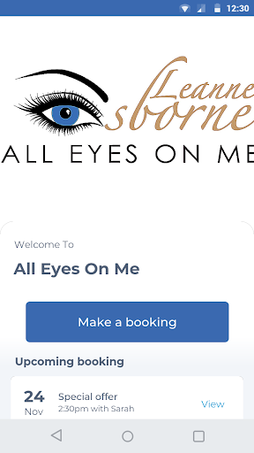Android application All Eyes On Me screenshort