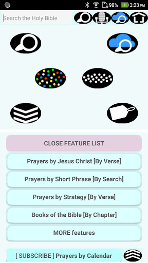 Android application GET 2 PRAY screenshort