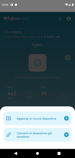 Fybra Home Screen 2
