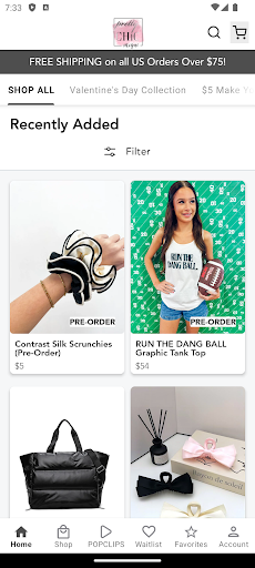 Screenshot of Pretty Chic Unique