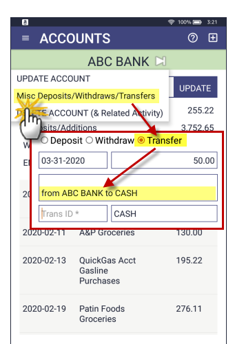 NetWorth2b Budget & Flow 2.0-P Screen 2