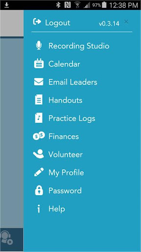 Charms Blue - Student App