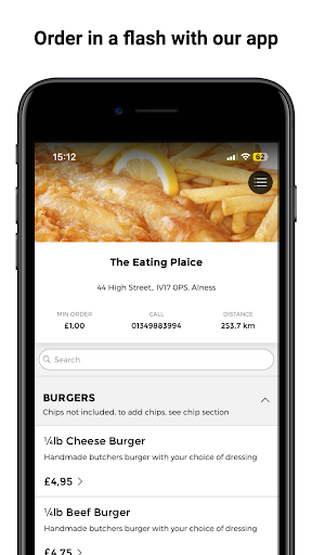 Android application The Eating Plaice screenshort