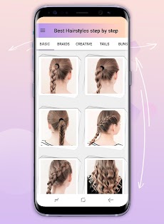 Hairstyles step by stepのおすすめ画像2