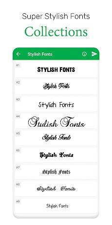Stylish Fonts Keyboardのおすすめ画像4