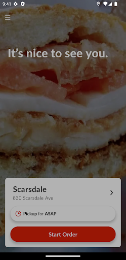 Android application Buon Amici Deli screenshort