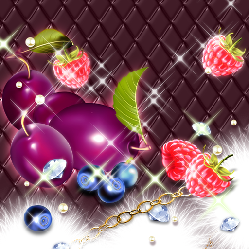 Girly Theme-Sparkle Fruits- logo