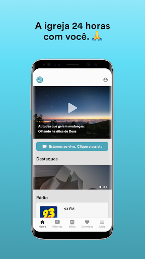 Android application Igreja Nova Criação screenshort