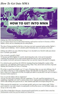 How to Do MMA Fighting