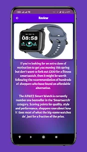 aswee smart watch guide