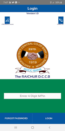 Android application RDCC-MPassbook screenshort