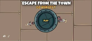 Robot Escape City - Screenshot 1
