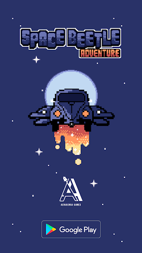 Android application Space Beetle Adventure screenshort