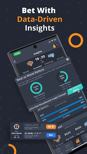 Screenshot of Juice Reel: Bet Tracker & Tips