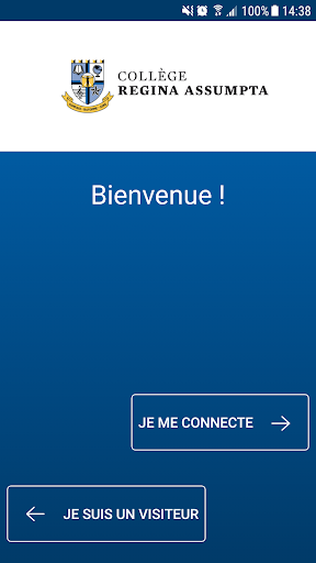Android application Collège Regina Assumpta screenshort