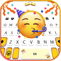 Тема для клавиатуры Happy Emoji Day