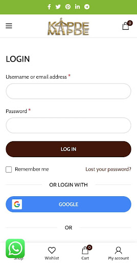 Android application Kapde Mapde screenshort