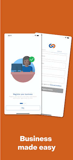 Android application vPOS screenshort