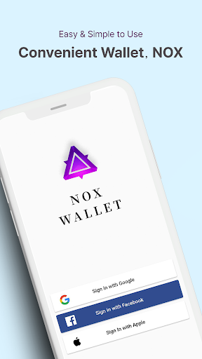 Android application NOX Wallet screenshort