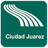 Ciudad Juarez Map offline icon