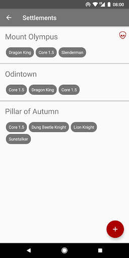 Deck Manager for Kingdom Death
