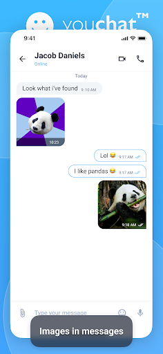 Android application YouChat 2.0 screenshort
