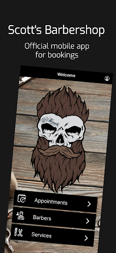 Android application Scott's Barbershop screenshort