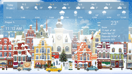 YoWindow Weather and wallpaper - Screenshot Image
