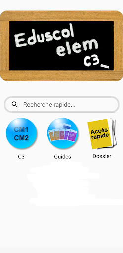 Android application Eduscol elem C3 screenshort
