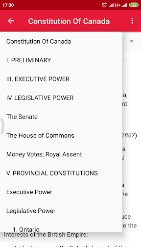 All Canadian Laws Screen 3