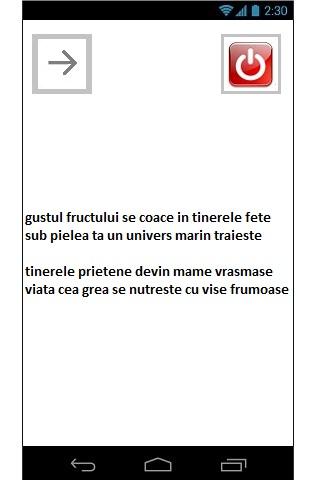 Versuri Screen 3