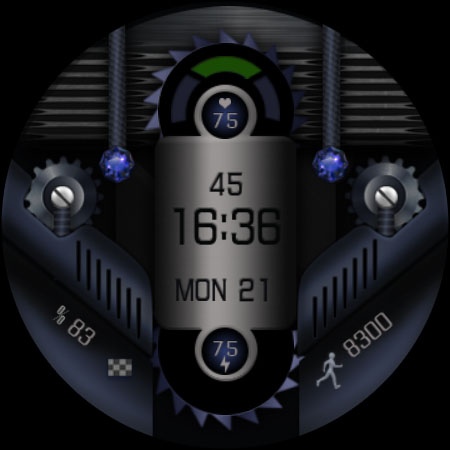 W-Design WOS063 - Watch Face screenshot 7