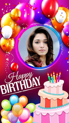 Android application Birthday Photo Frame with Phot screenshort