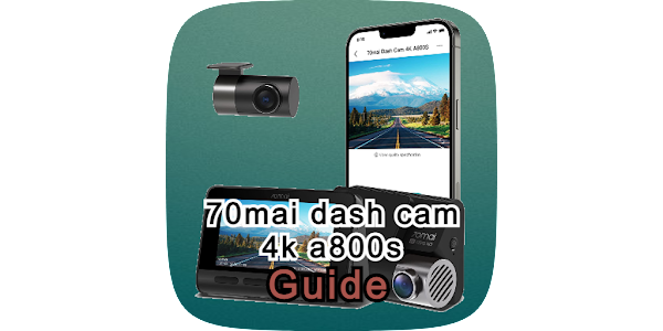 70mai Dash Cam A810s Set