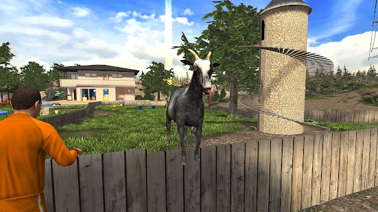 Екранна снимка на Goat Simulator