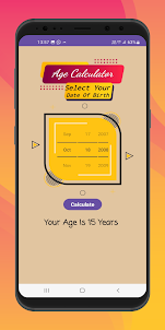 Age Calculator - Only 1 Click