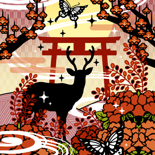 花札秋暦 和風壁紙きせかえ Apps On Google Play
