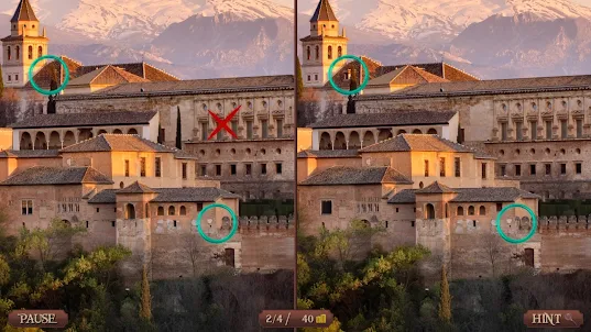 Photo Differences Old Castles