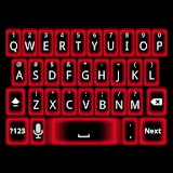 Red Glow Keyboard Skin icon