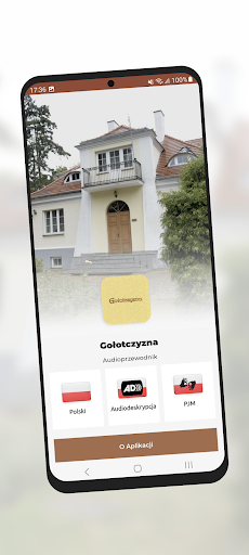 Android application Gołotczyzna Audioprzewodnik screenshort