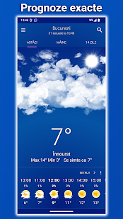 Prognoza meteo: Cer senin Screenshot