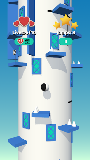 Android application Tower Climb: Jumping Ball screenshort