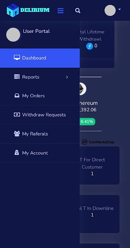 Android application Delirium screenshort