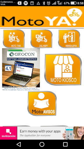 Android application MotoYa Compra-Vende-Viaja screenshort