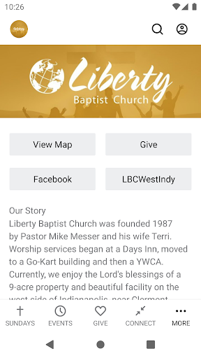 Liberty Baptist Church - IN