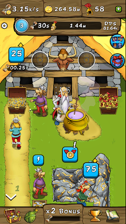 Game screenshot Idle Asterix mod apk